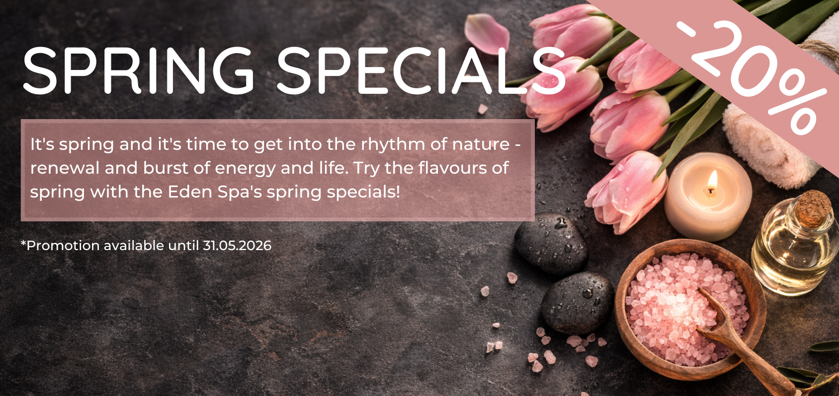 Spa Spring Menu 2025